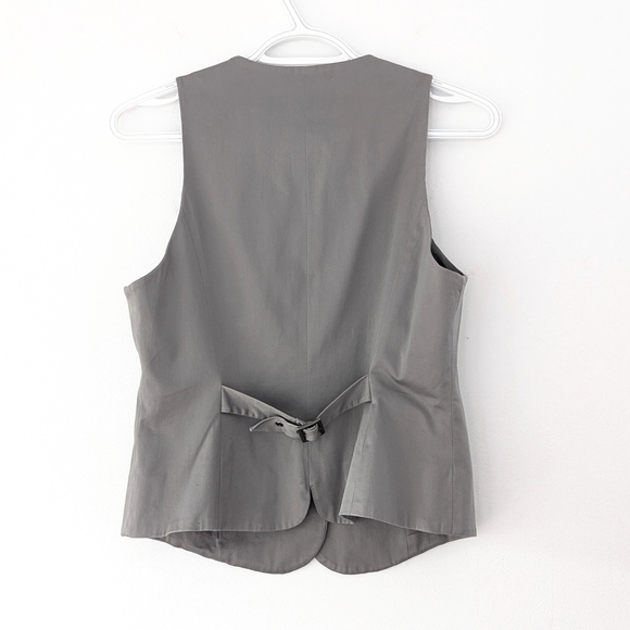 RW&CO. Women's Y2K Gray Vest~ Size 5 - Picture 5 of 10